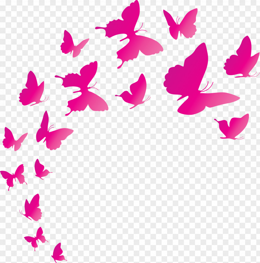 Butterfly Background Flying PNG