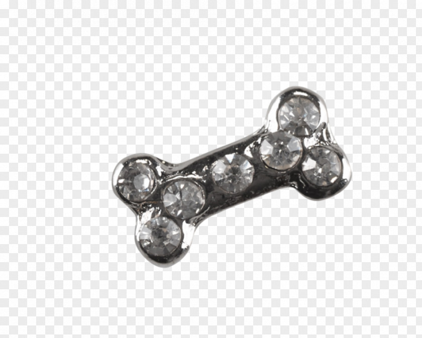 Dog Bone Jewellery Silver Metal PNG