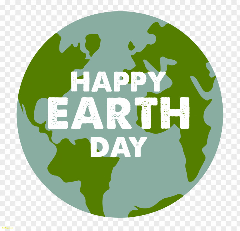 Eco Friendly Earth Day April 22 Party Clip Art PNG