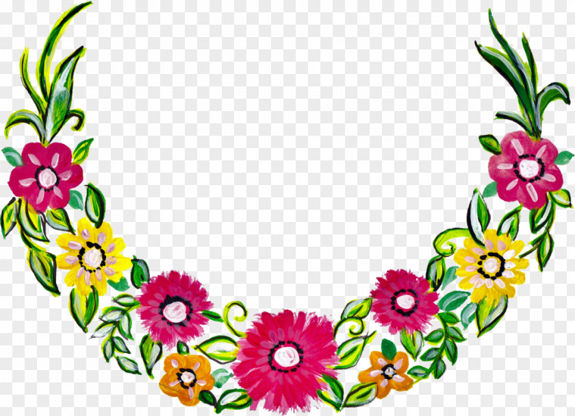 Flower Floral Design JPEG Wreath PNG