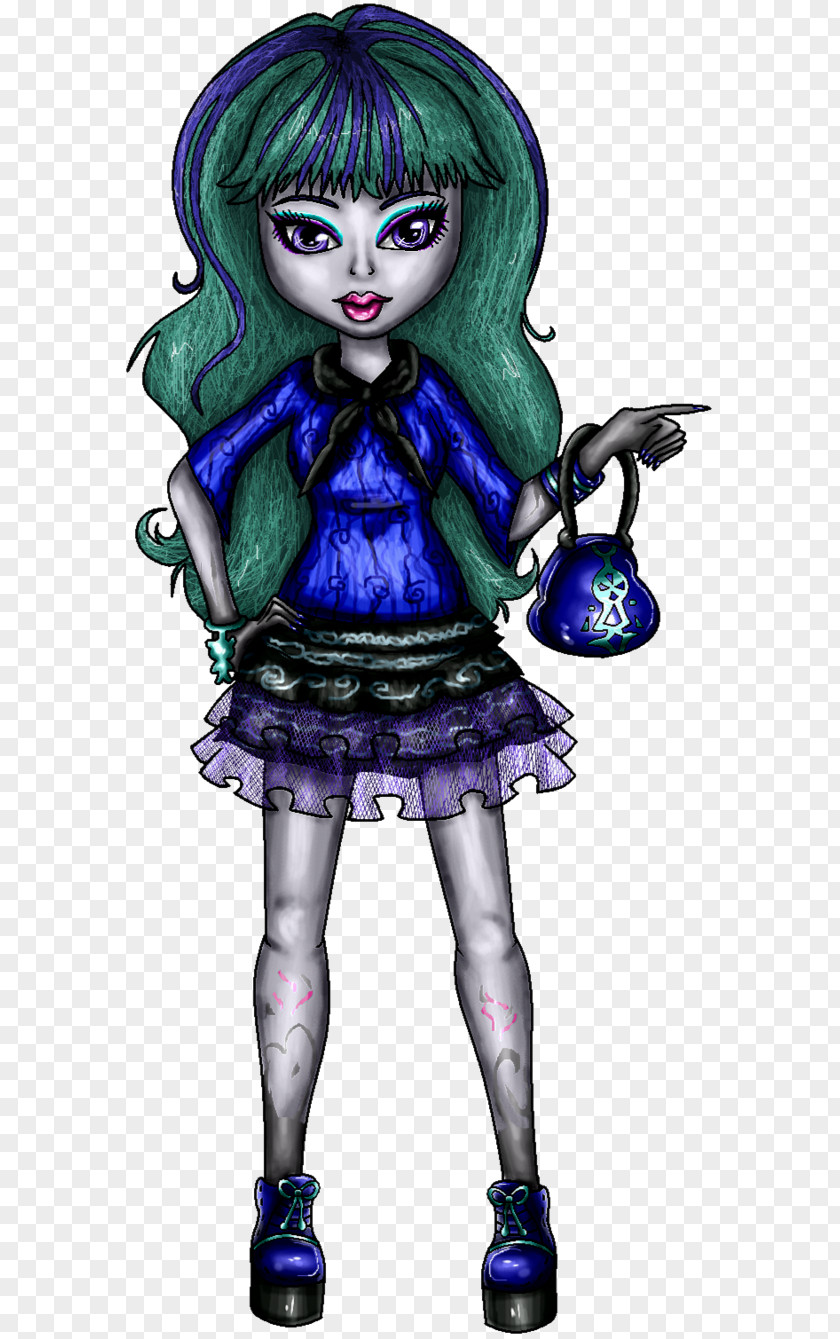 Hand Draw Doll Monster High My Little Pony Ever After PNG
