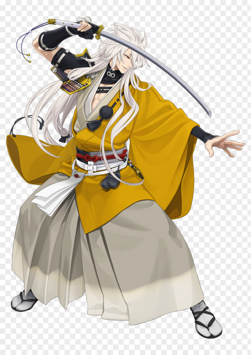 Katana Touken Ranbu Kogitsunemaru Cosplay Costume Tachi PNG