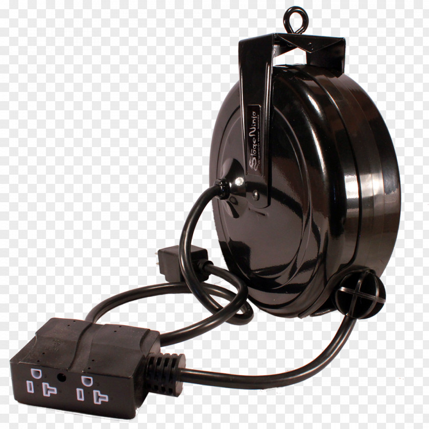 Power Cable Reel Extension Cords Electrical PNG