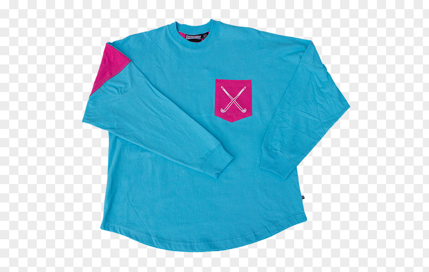 T-shirt Sleeve Turquoise PNG