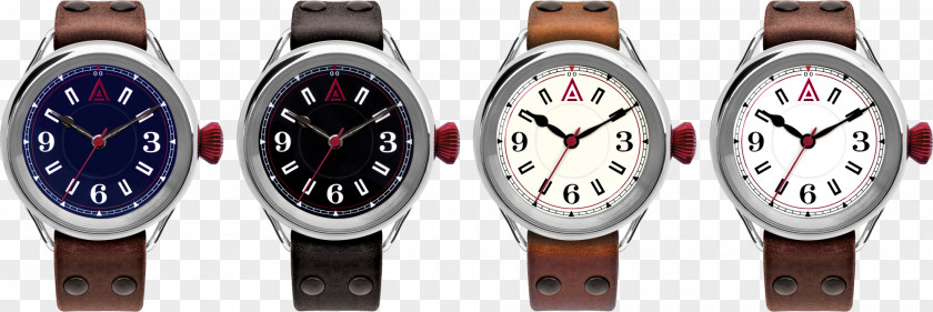 Watch Analog Strap Clock PNG