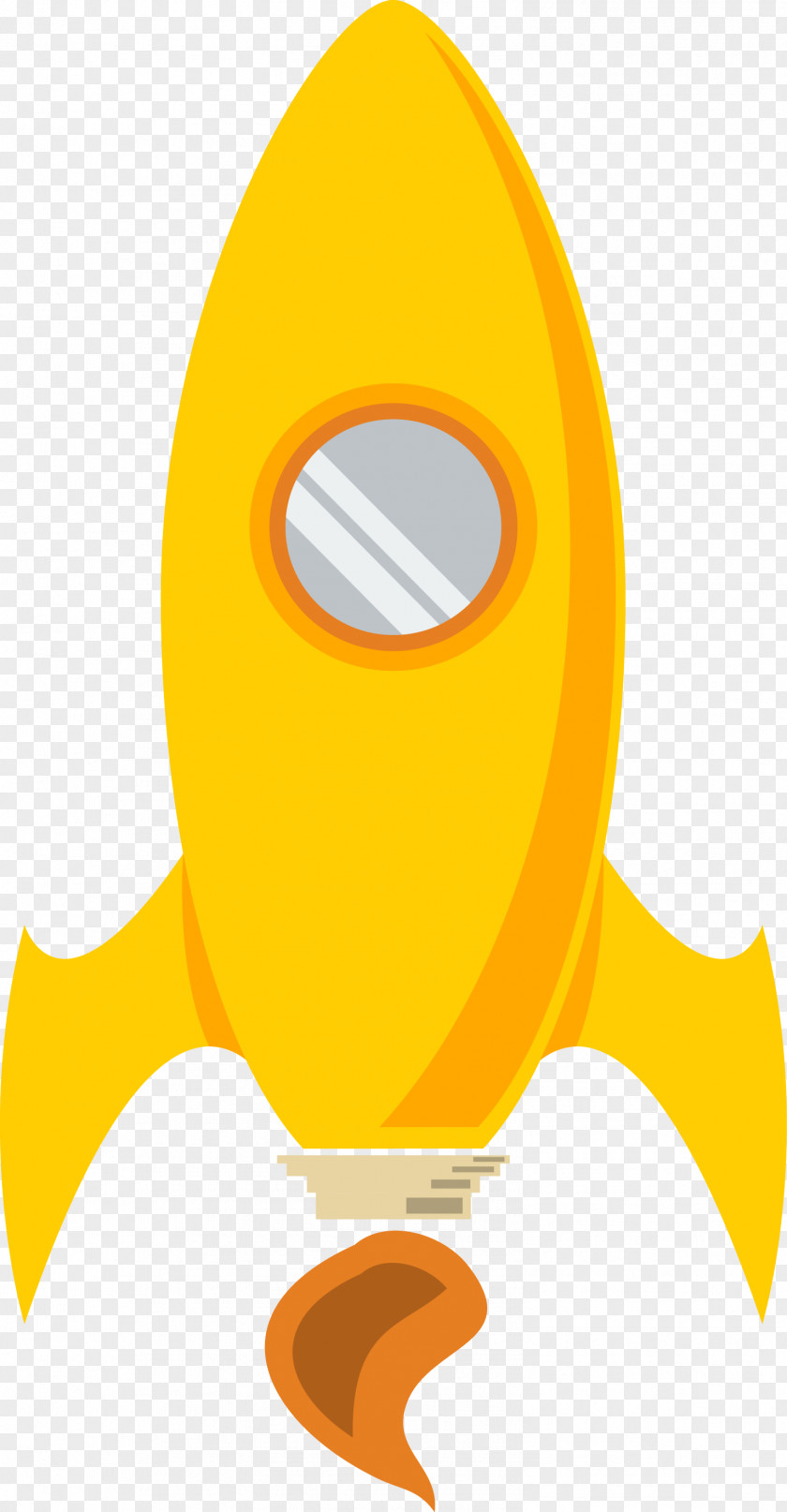 Cartoon Rocket Vector Clip Art PNG
