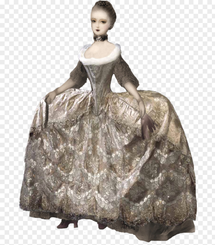 Dress 18th Century Gown Wedding PNG