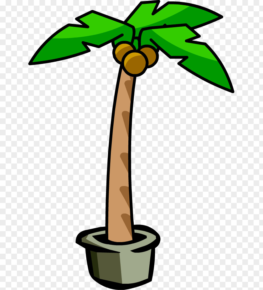Picture Of A Palm Tree Club Penguin Igloo Arecaceae Clip Art PNG