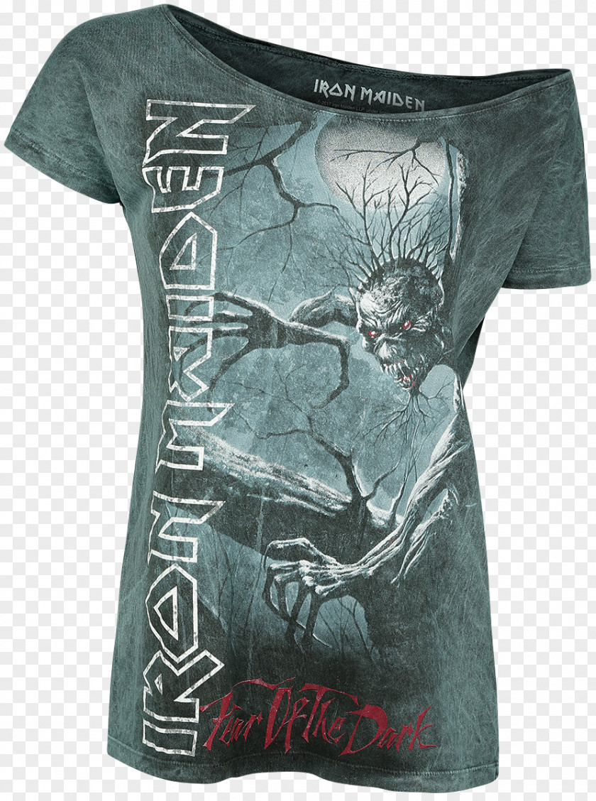 T-shirt Fear Of The Dark Iron Maiden EMP Merchandising PNG