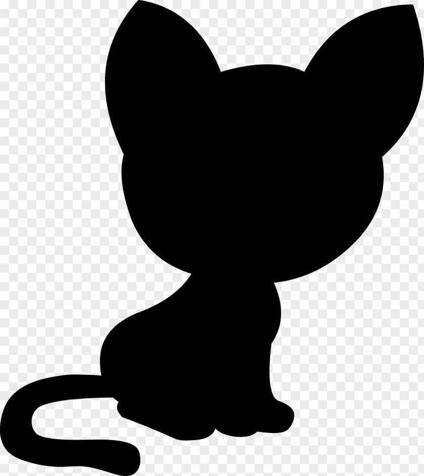 Whiskers Black Cat Clip Art Kitten PNG