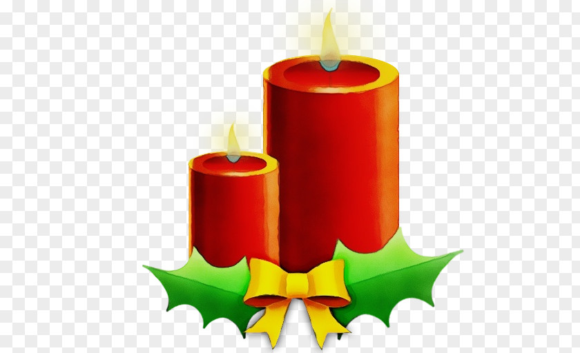 Cylinder Wax Christmas Tree Icon PNG