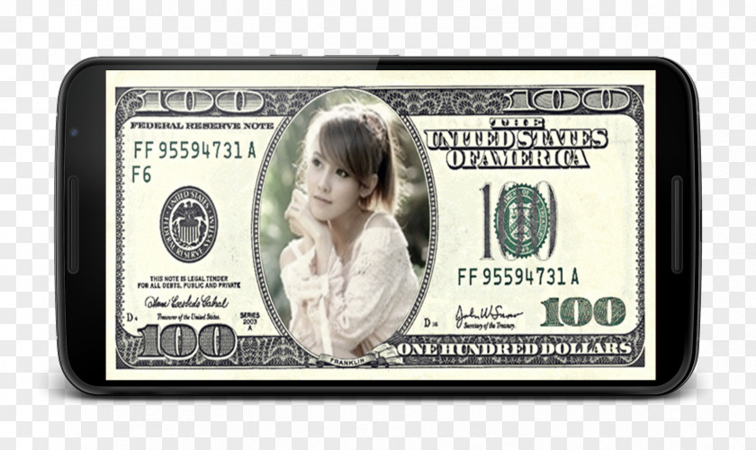 Frame Money Vehicle License Plates United States One Hundred-dollar Bill One-dollar Dollar PNG