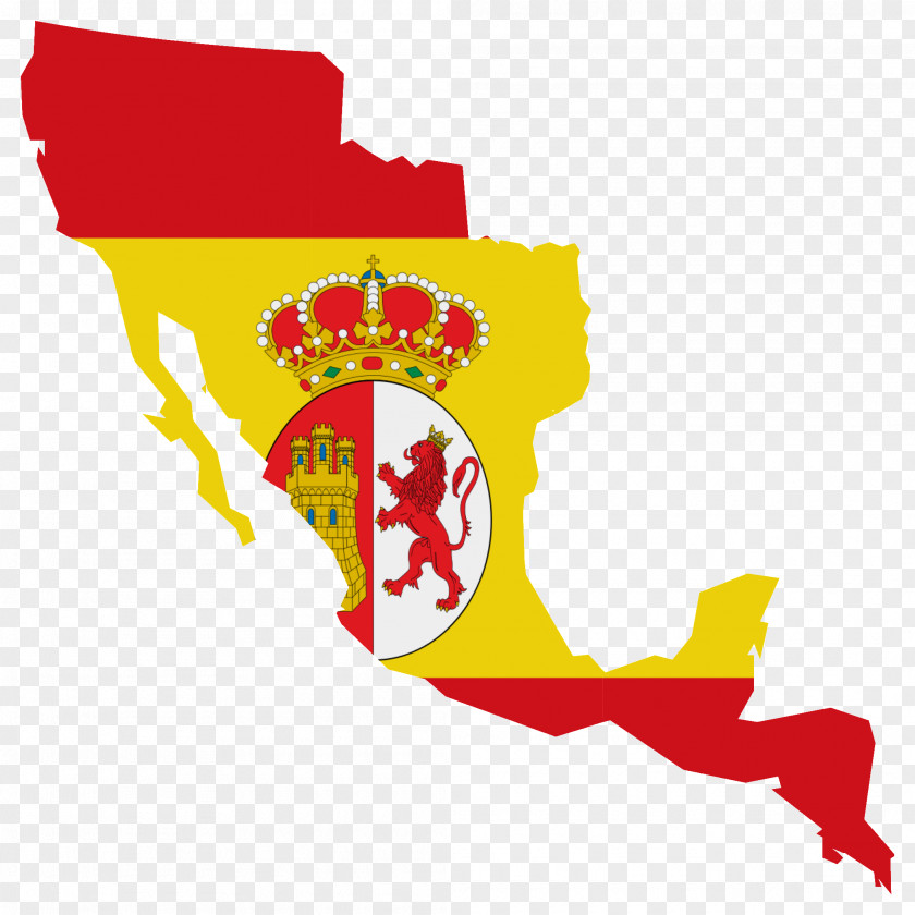 France Flag New Spain Of Spanish Empire PNG