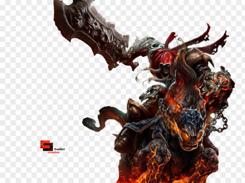 Messy War Ruins Darksiders III Video Game PlayStation 4 God Of PNG