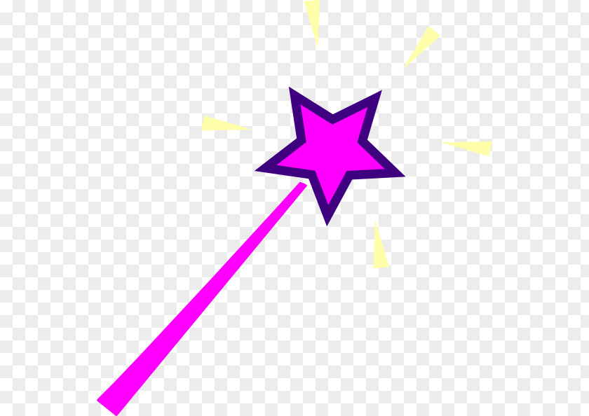 Purple Princess Cliparts Wand Star Clip Art PNG