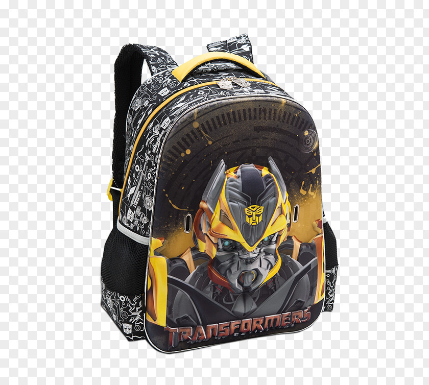 Transformers: Age Of Extinction Optimus Prime Bumblebee Starscream Megatron Backpack PNG