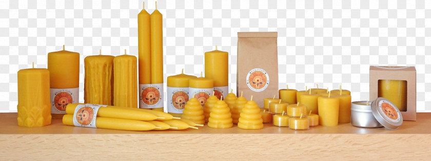Beeswax Candles Candle Wax Product Design PNG