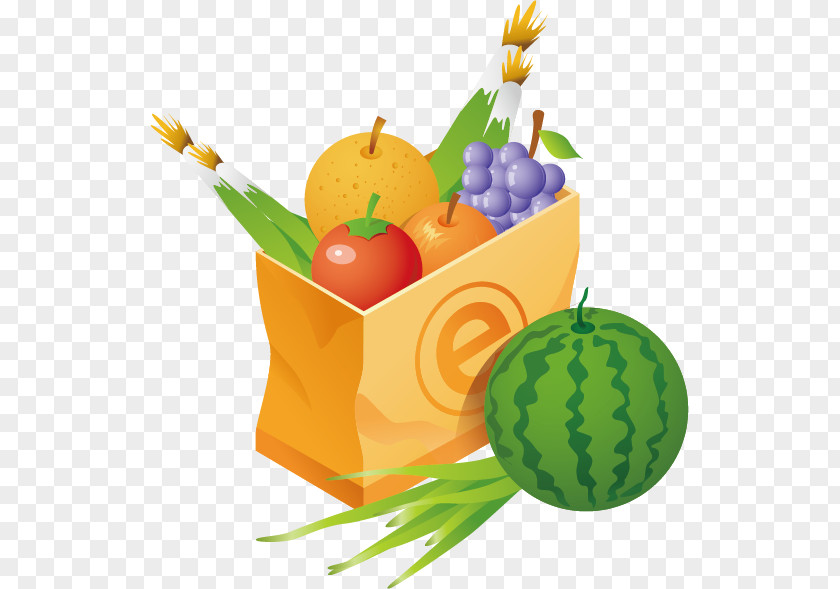 Fruits And Vegetables Vector Carton Vegetable Fruit Icon PNG