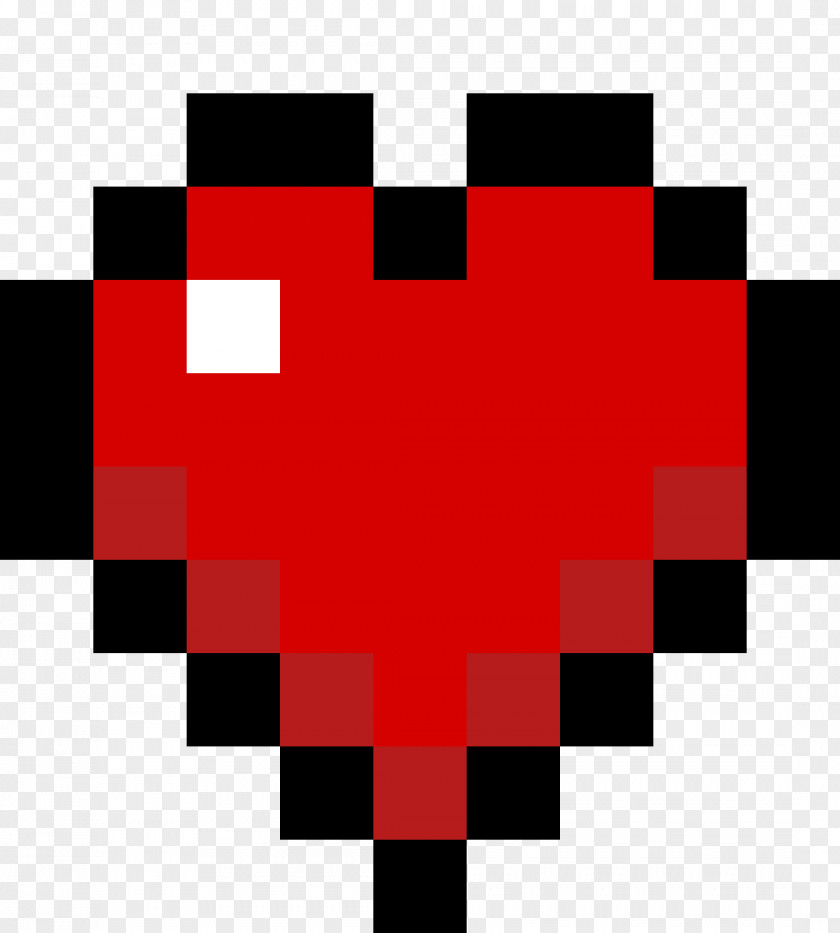 Half A Heart Minecraft Minecraft: Pocket Edition Story Mode Video Games Pixel Art PNG