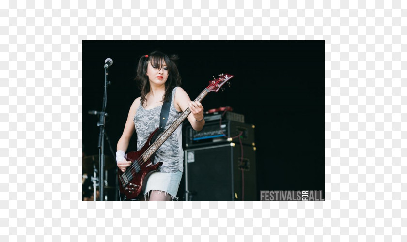 Punk Festival Bass Guitar Electric Microphone Singer-songwriter PNG