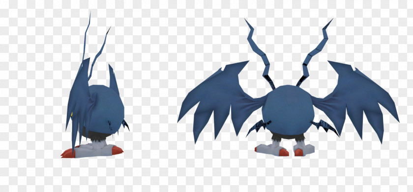 Digimon Demidevimon Imperialdramon Beak Bird PNG