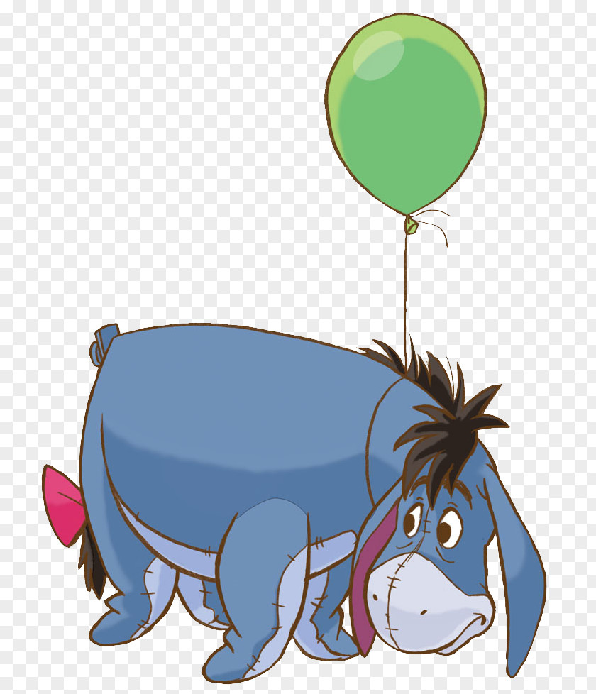 Balloon Winnie The Pooh Eeyore Piglet Tigger Wall Decal PNG