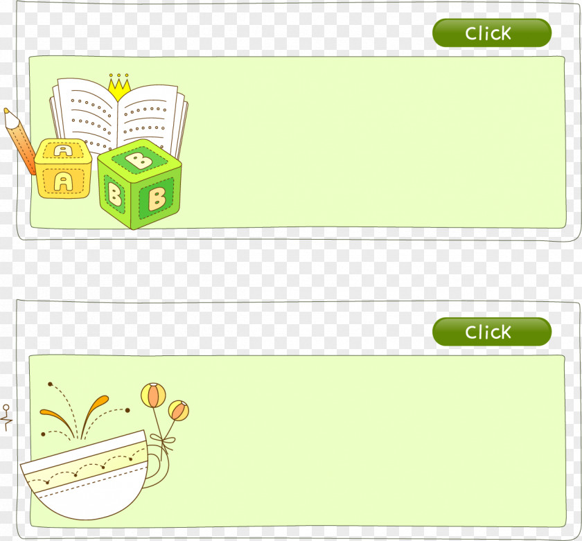 Book Pencil Vector Elements Paper Green Cartoon Pattern PNG
