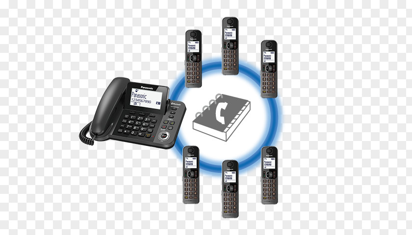 Cordless Telephone Panasonic Home & Business Phones Answering Machines PNG