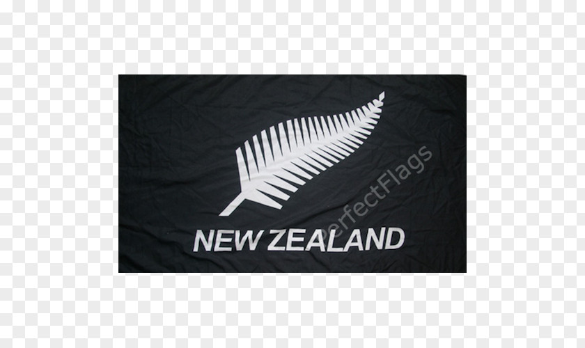 Flag New Zealand National Rugby Union Team Silver Fern Of PNG