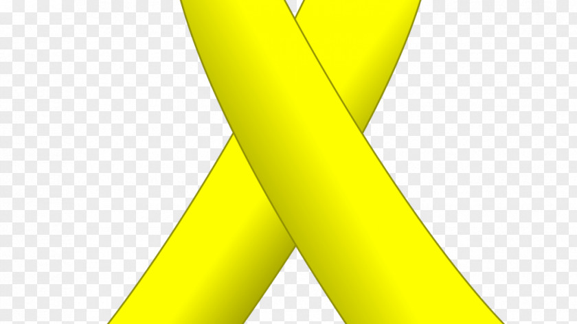 Mourning Yellow Ribbon Awareness Clip Art PNG