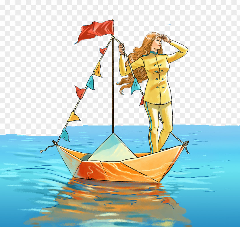 Paper Boat Woman Wishcraft: How To Get What You Really Want Book Hobby Author LitRes PNG
