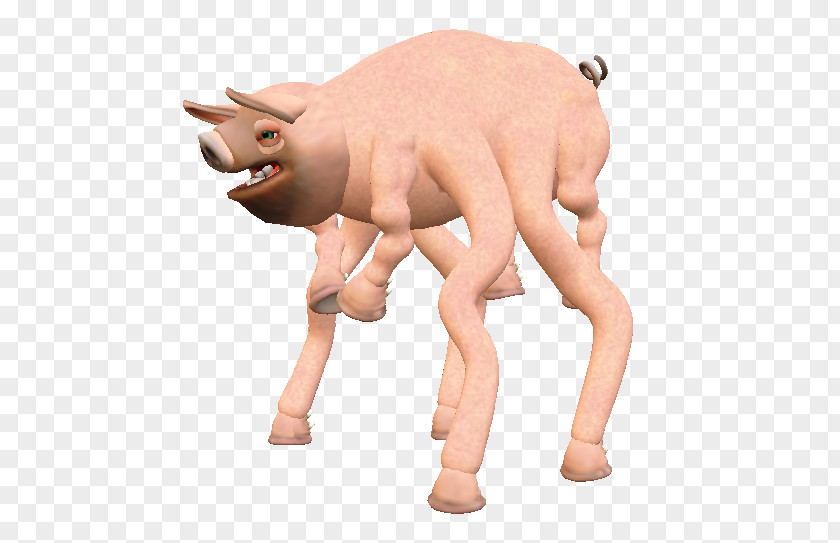 Pig Snout Figurine Finger PNG