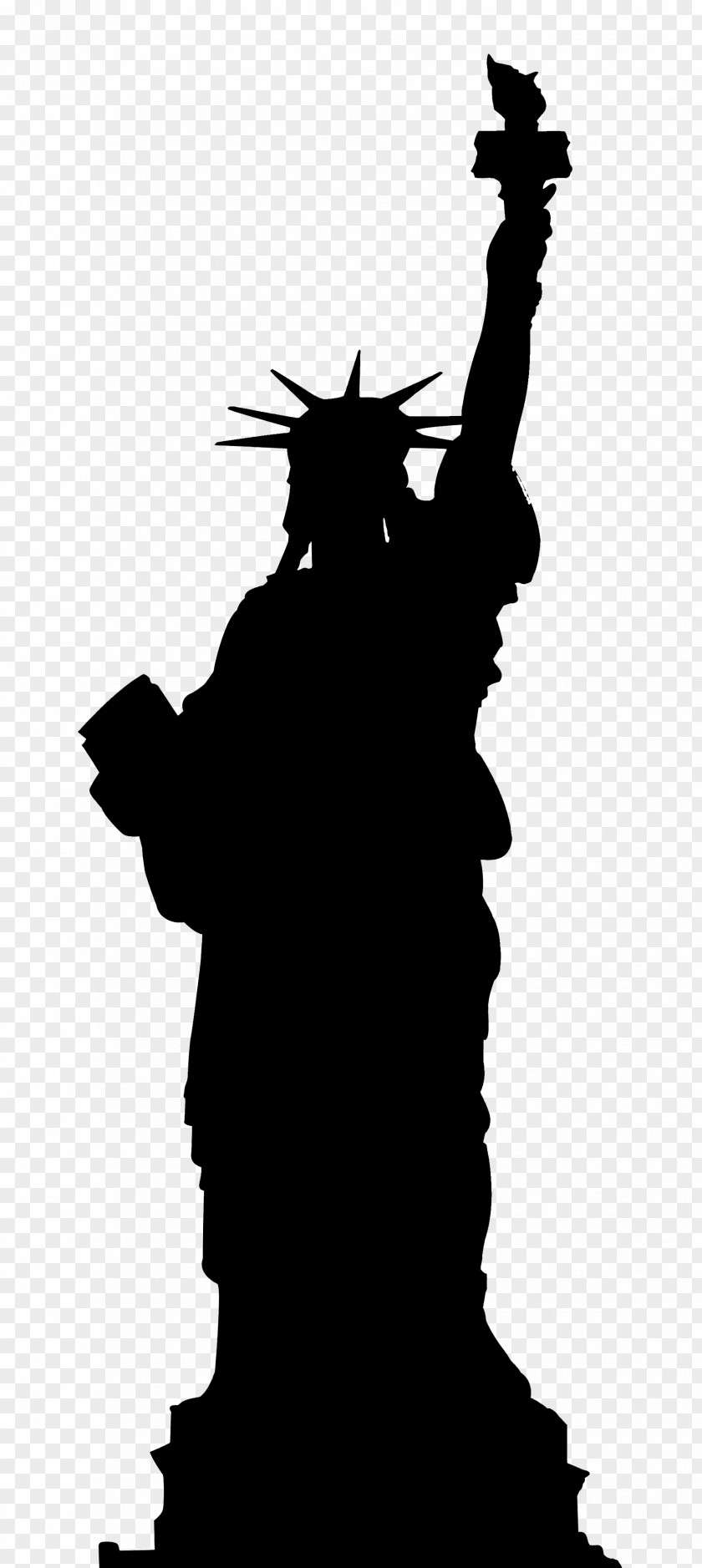 Statue Of Liberty National Monument Silhouette Photography Image PNG
