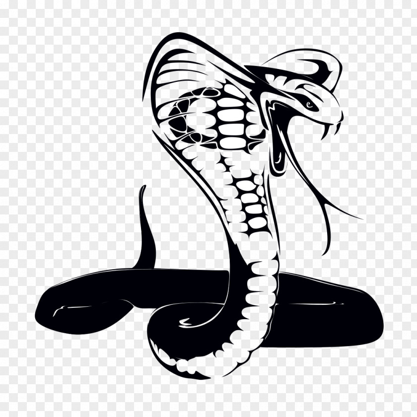 Bril Silhouette Snakes Vector Graphics King Cobra Illustration Royalty-free PNG
