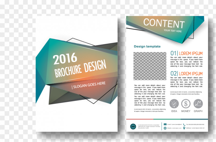 Creative Brochure Design Template Cover Art PNG