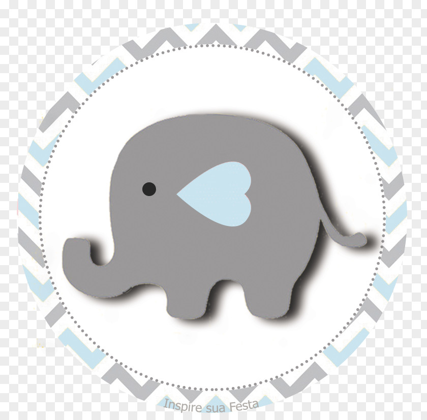 Elephant Baby Shower Hathi Jr. Yellow Convite PNG