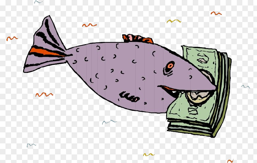 Money And Fish Download PNG
