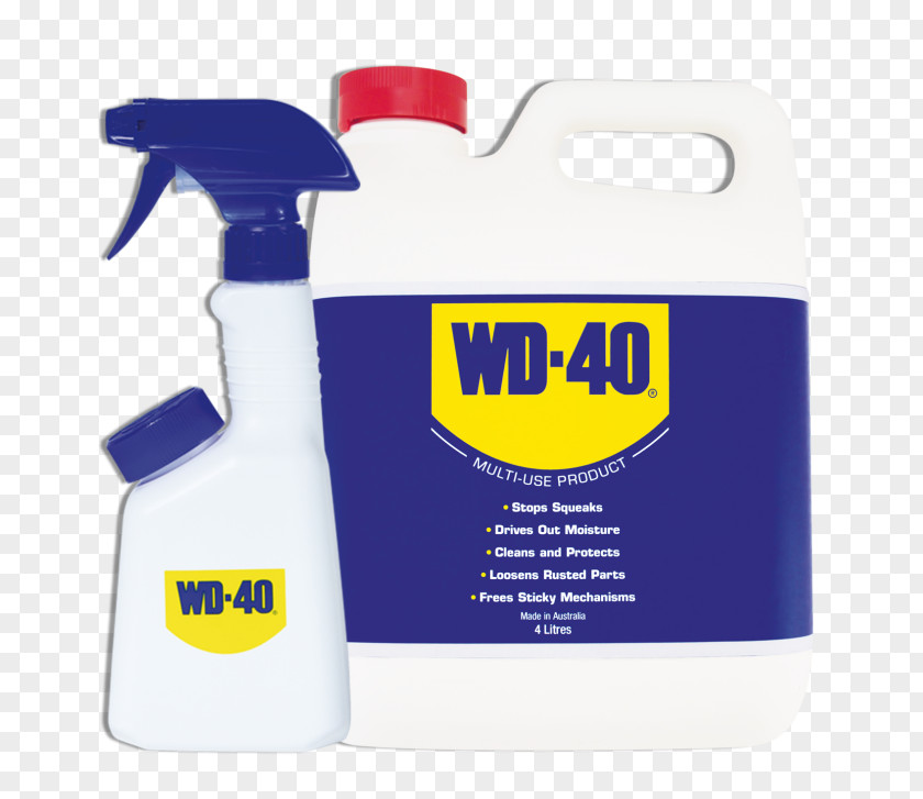 WD-40 Lubricant Aerosol Spray Industry PNG