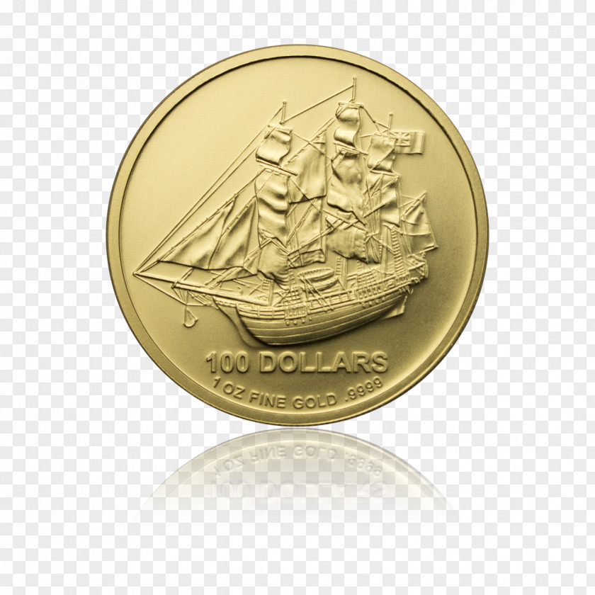 Gold Coin Silver Nickel PNG