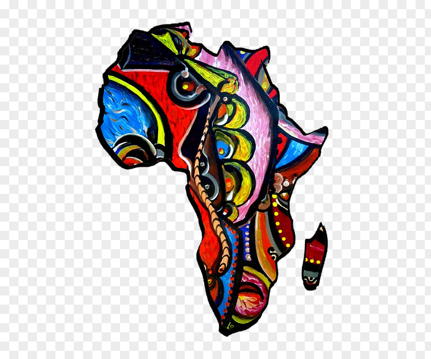 Product Physical Map Art Africa Canvas Print Mobile Phones PNG