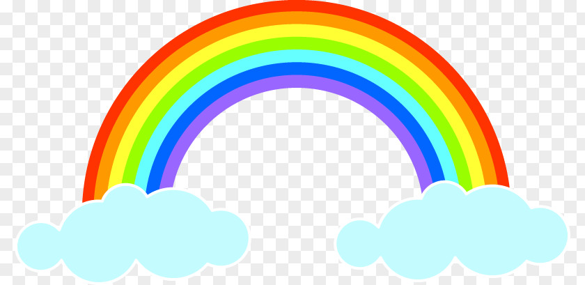 Rainbow Arc Sky Color PNG