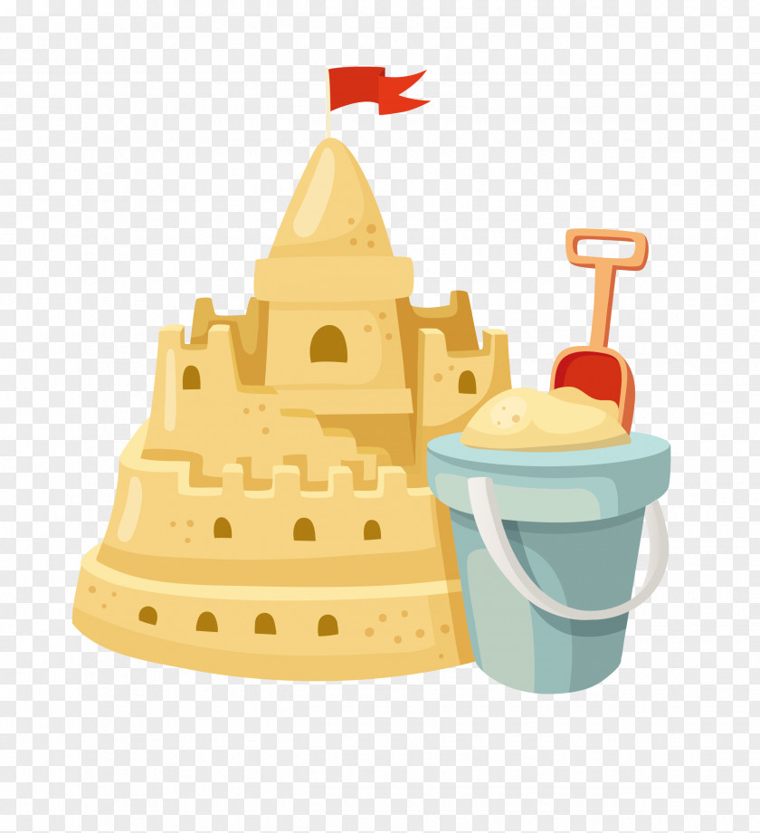 Sand Sculpture Castle Vector Material Art And Play Clip PNG