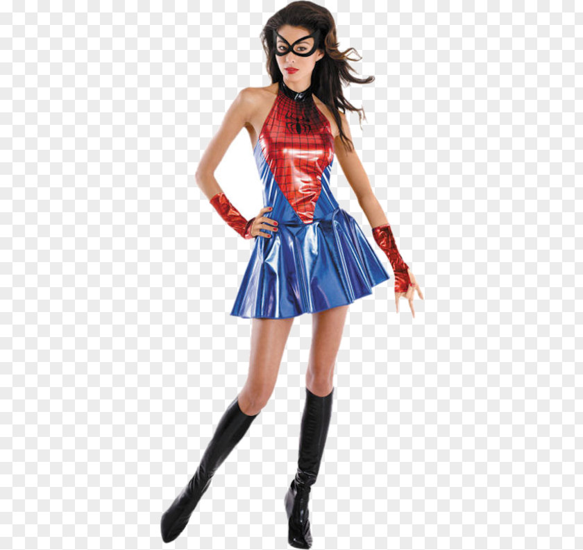 Spider-man Spider-Man Costume Party Spider-Girl Dress PNG