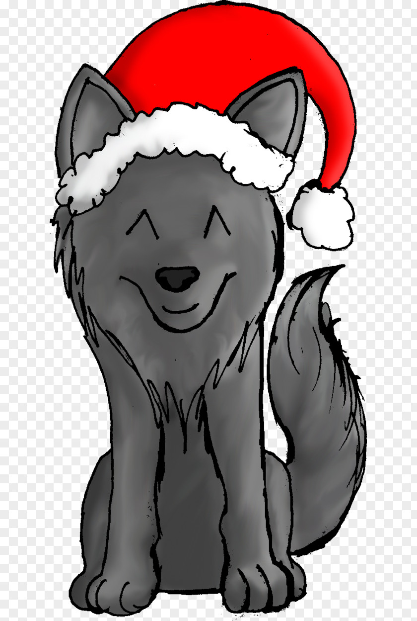 Black And White Wolf Puppy Whiskers Dog Clip Art PNG