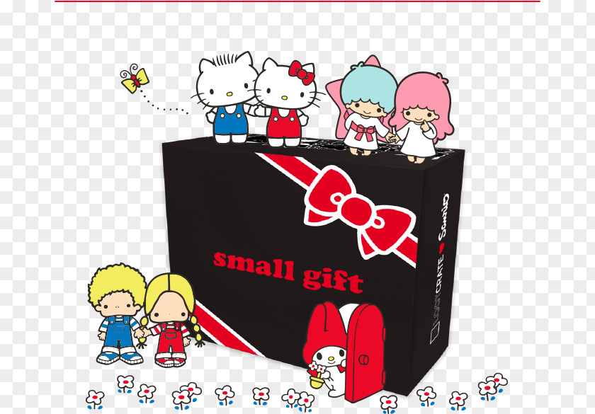 Box Hello Kitty Sanrio Crate Brand PNG