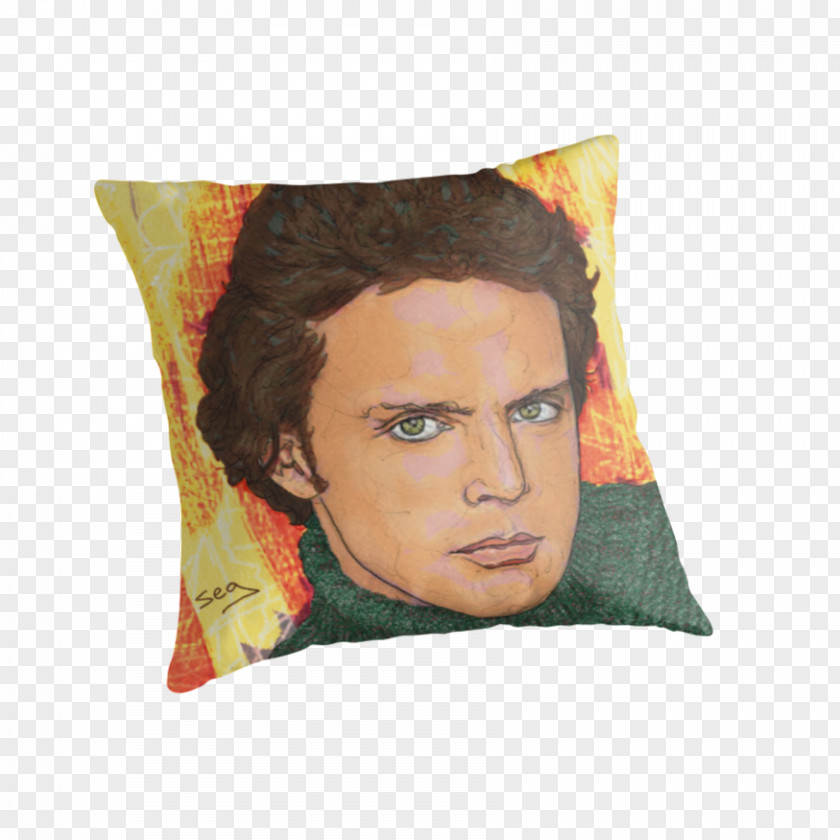 Luis Miguel Throw Pillows Cushion Portrait PNG