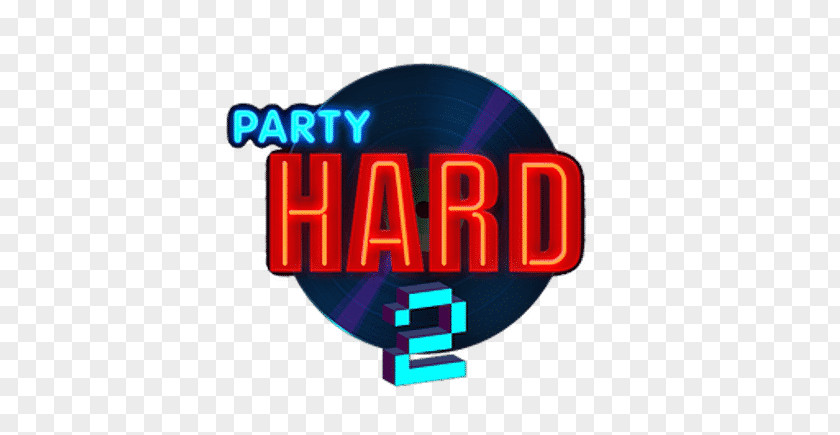 Party Hard 2 Logo Brand Font PNG