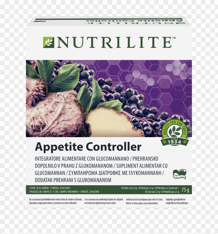 Appetite Amway Dietary Supplement Nutrilite Glucomannan PNG