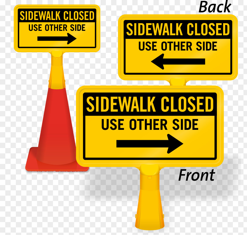 Arrow Traffic Sign Manual On Uniform Control Devices Sidewalk PNG