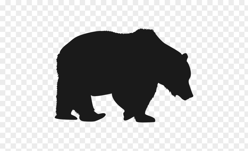 Polar Bear Brown AutoCAD DXF PNG